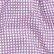 1 Yard Premium Lilac and White Checkered Wrinkle Resistant Dobby Cotton Shirting Fabric